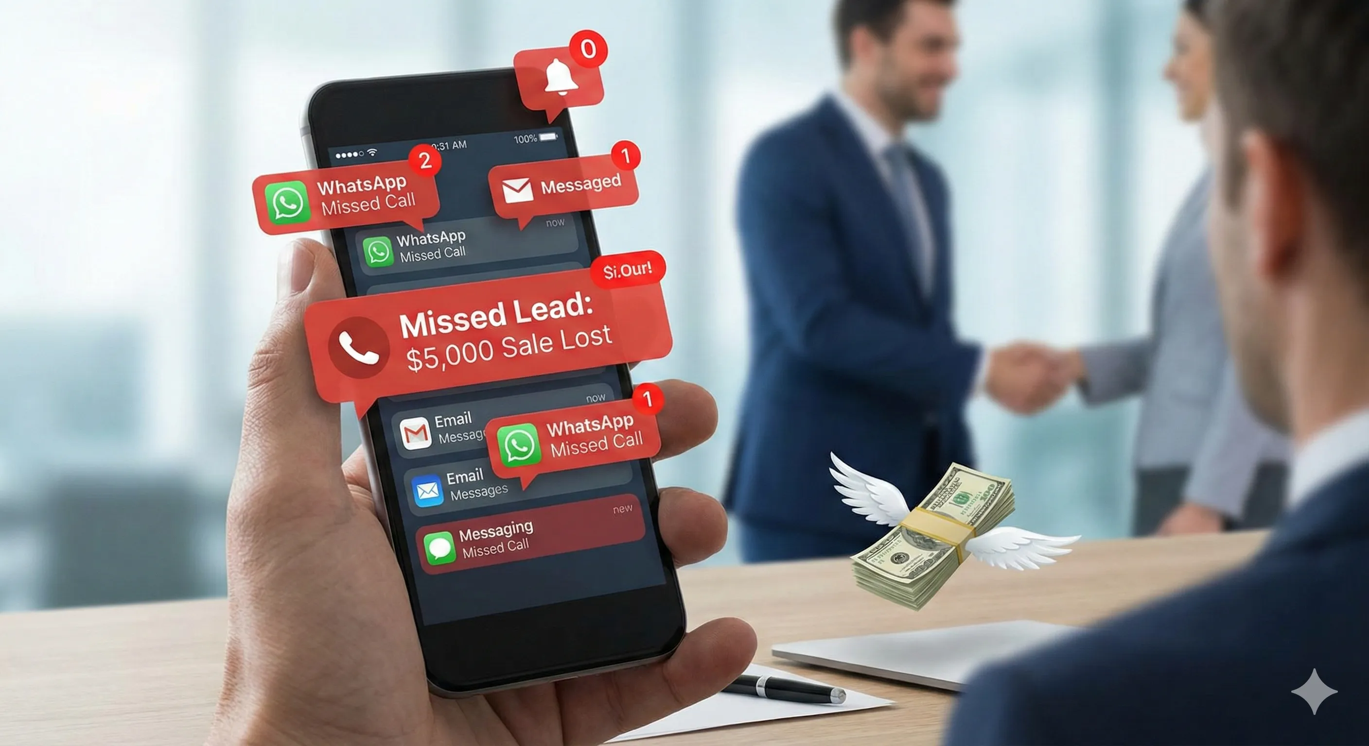 Dolor de ventas perdidas